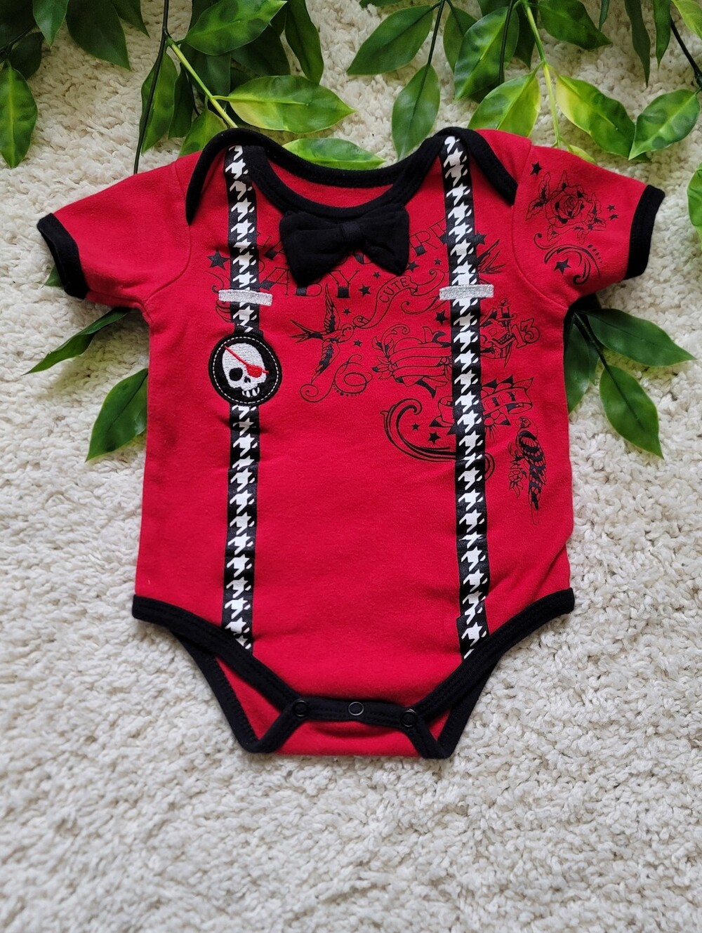 Baby Boy Tattoo Onesie (6-12 Months)